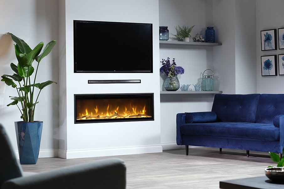 Real Flame Electric Fireplace Ignite Evolve